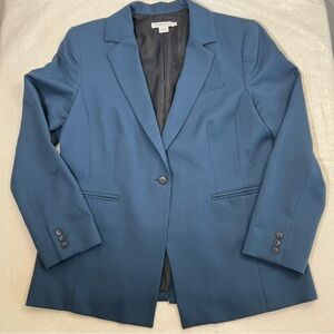 Pendleton Women’s Blue 100% Virgin Wool Blazer Sz 16